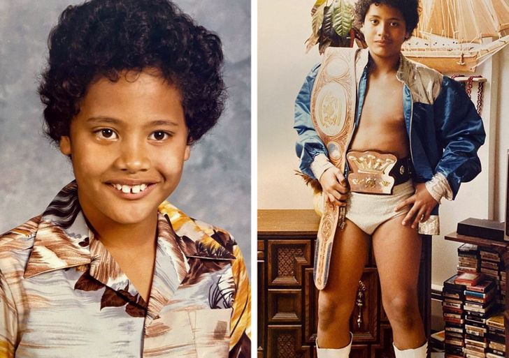 The Rock Early Life And Career
