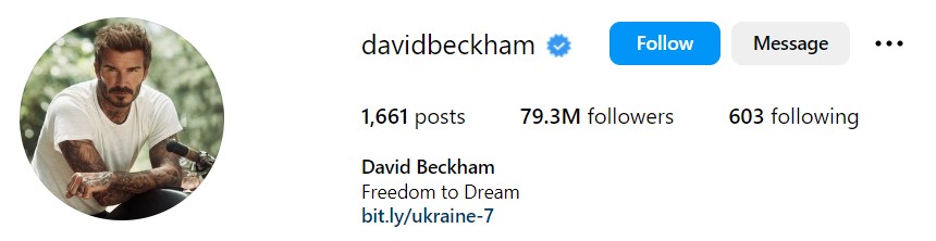  David Beckham 