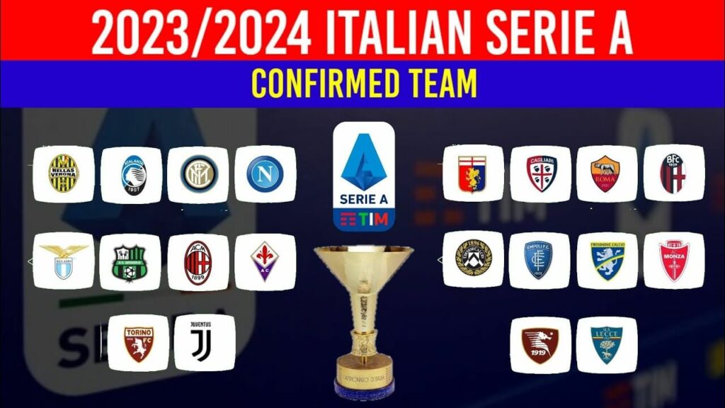 Participating Teams in the 2023/24 Serie A Season