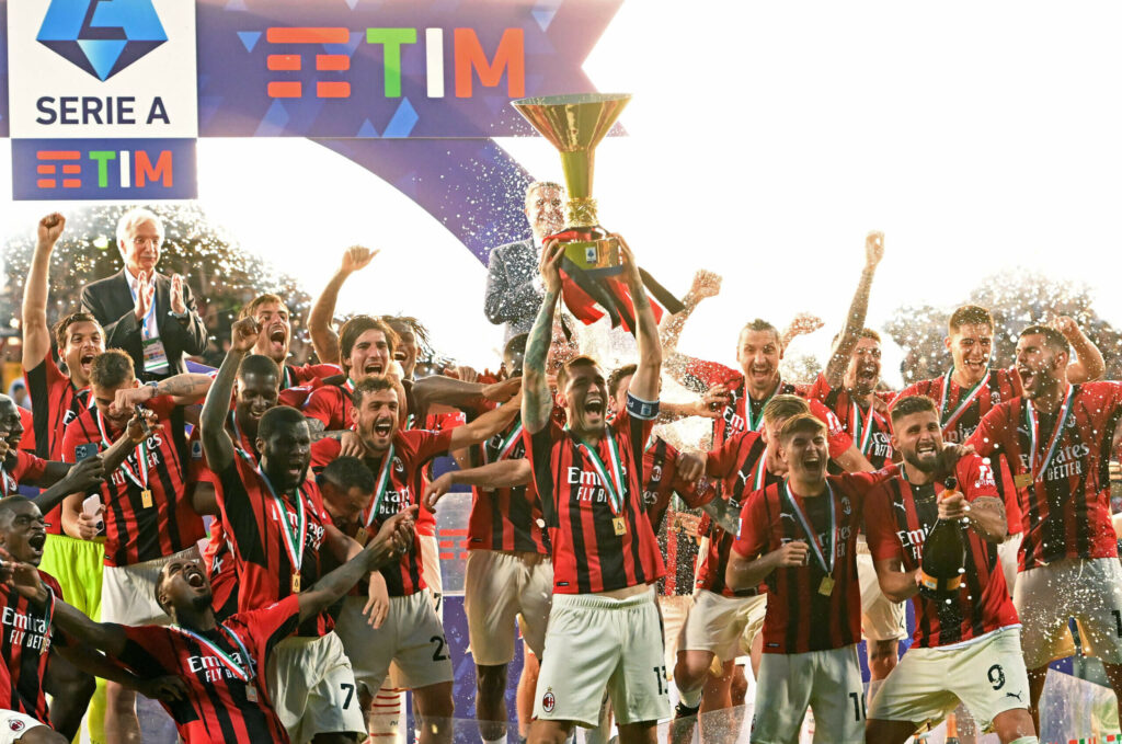 Winners of Past Serie A Seasons