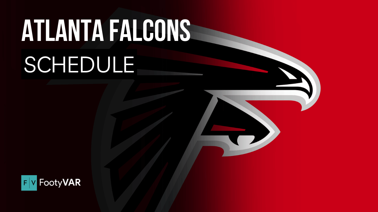 Atlanta Falcons - NFL Schedule 2023