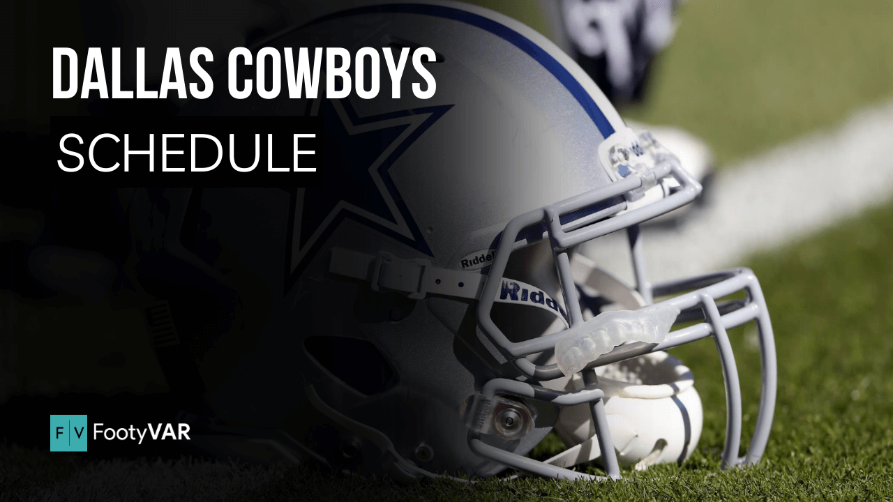 Dallas Cowboys NFL Schedule 2023