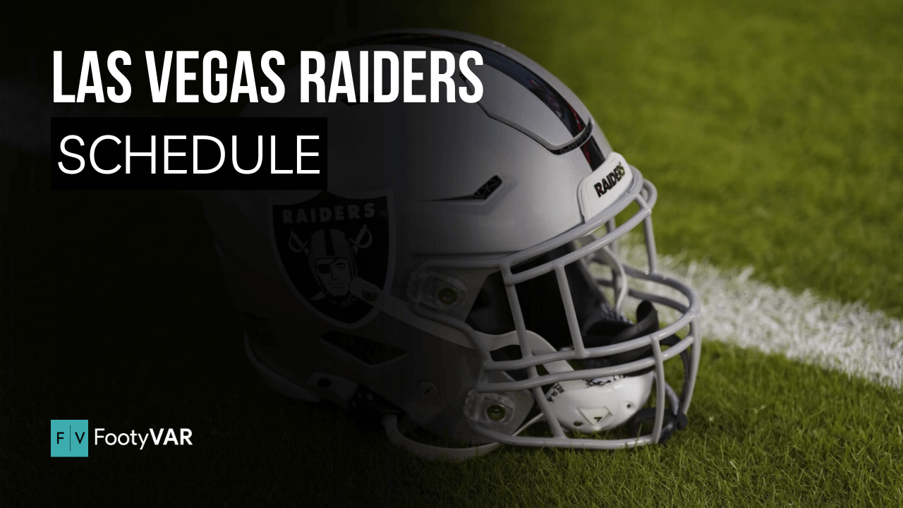 Las Vegas Raiders - Schedule 2023