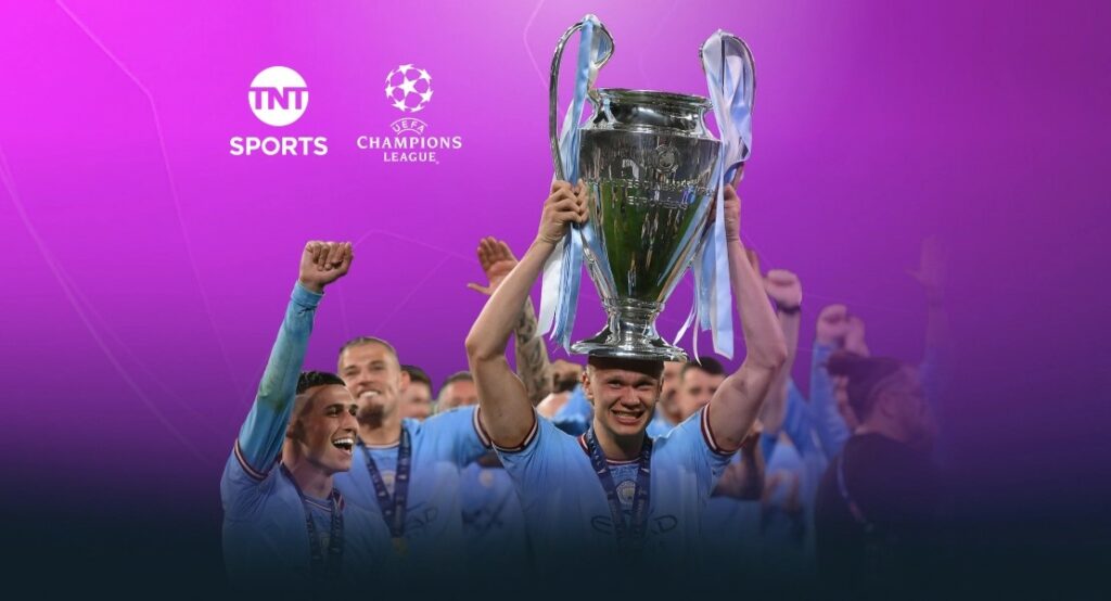 Watch Champions League on TNT Sports in Europe