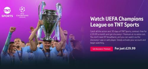 UEFA Champions League on TNT Sports