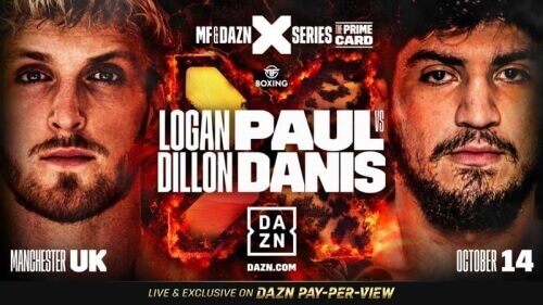 Watch Logan Paul vs Dillon Danis in Europe on DAZN