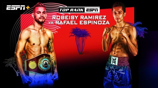 How to Watch Robeisy Ramirez vs Rafael Espinoza Live Stream From Anywhere