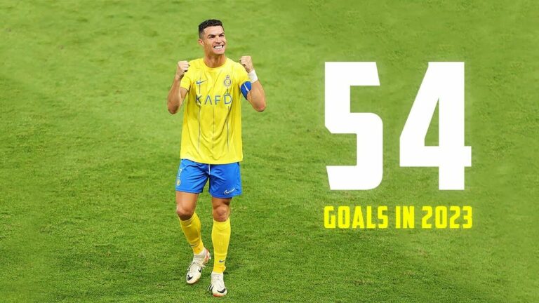 Cristiano Ronaldo 54 goals in 2023