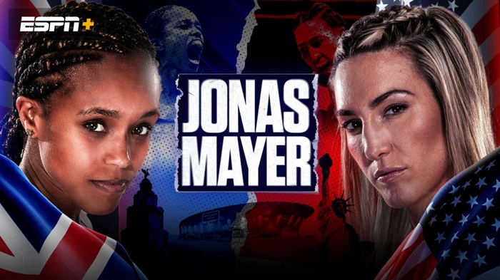 Watch Natasha Jonas vs Mikaela Mayer Live Stream From Anywhere: Fight Card, Stats, Preview