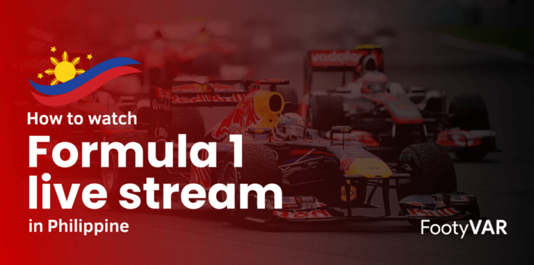 formula 1 live streaming in phillippines