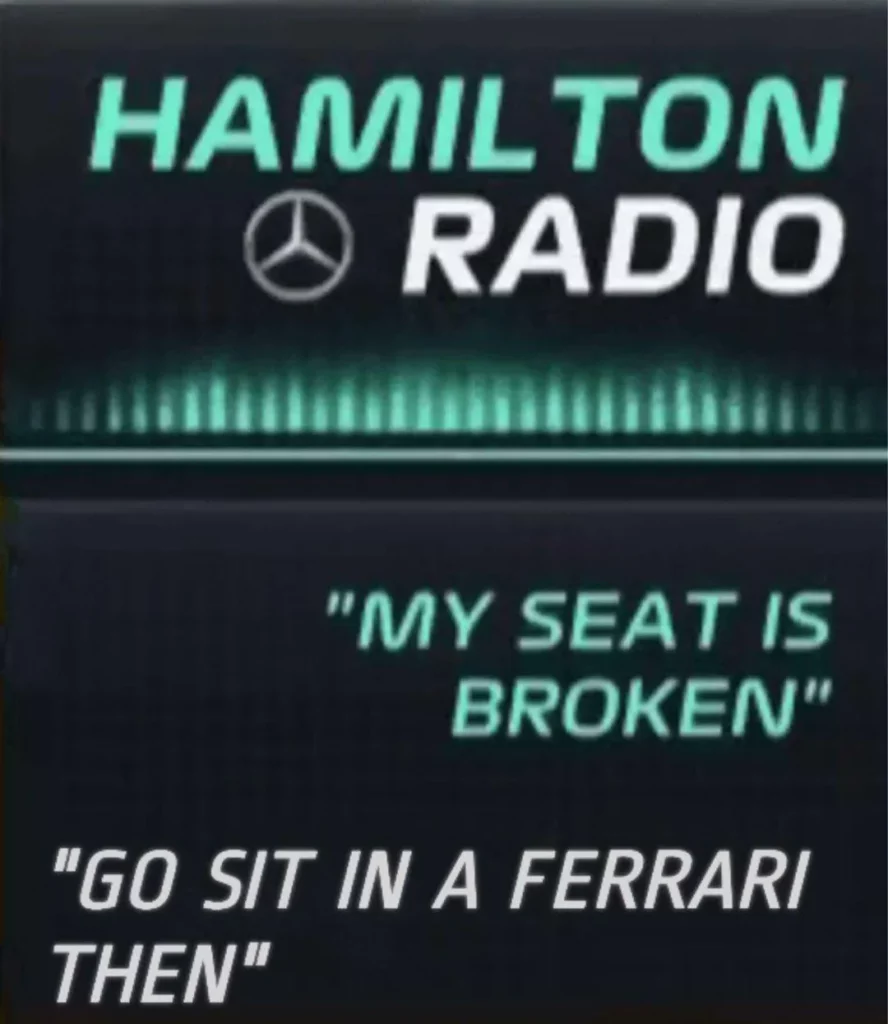 Lewis Hamilton with Mercedes